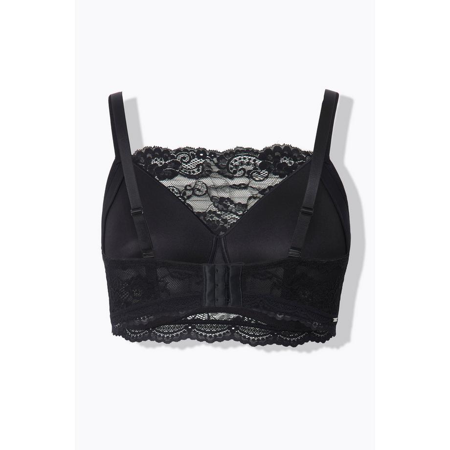 Ulla Popken Bralette Softcups Dentelle sans Armatures  