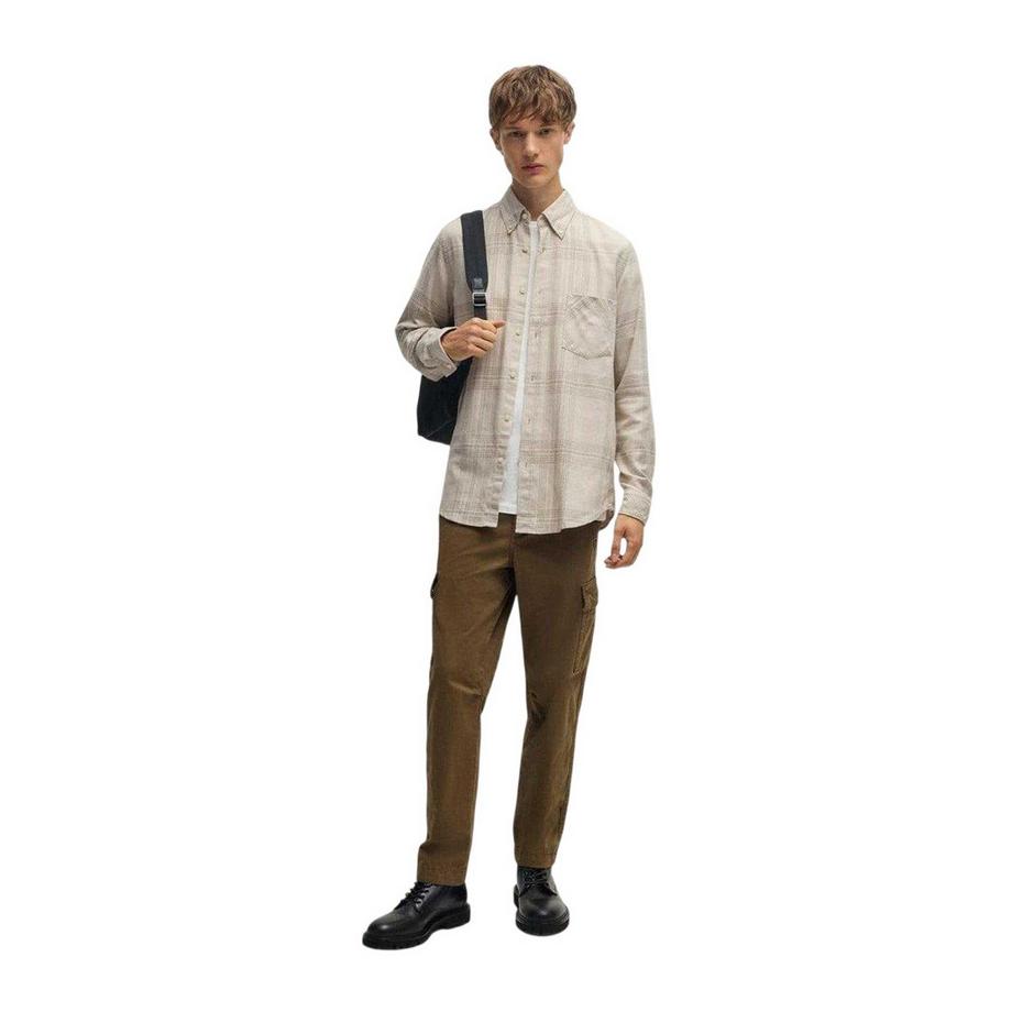 BOSS Camicia Button Down Rickert Taglio Regolare  
