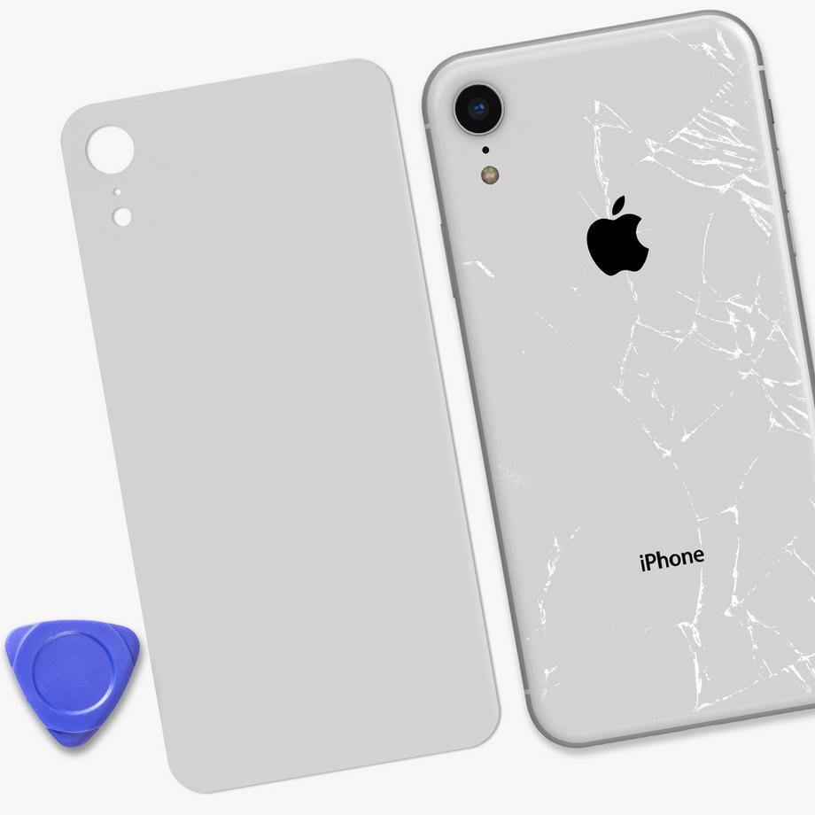 Avizar  Vitre Arrière iPhone XR Blanc 