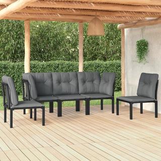 VidaXL Garten lounge set stahl  