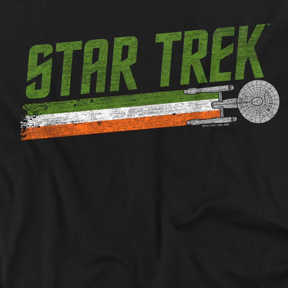 Star Trek Irish Enterprise T-Shirt Manches Longues  