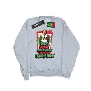 Elf OMG Santa Sweatshirt Imprimé  