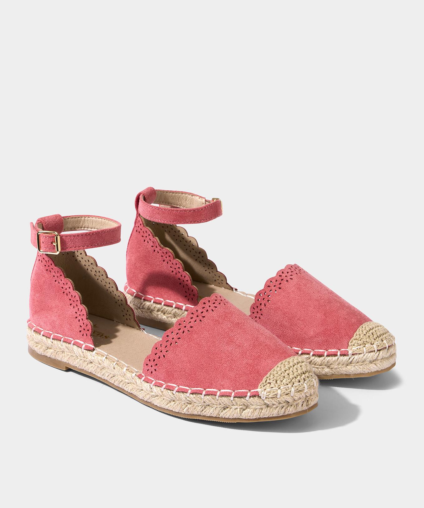 Joe Browns  Espadrille-Sandalen aus Microsuede mit Wellenkanten 