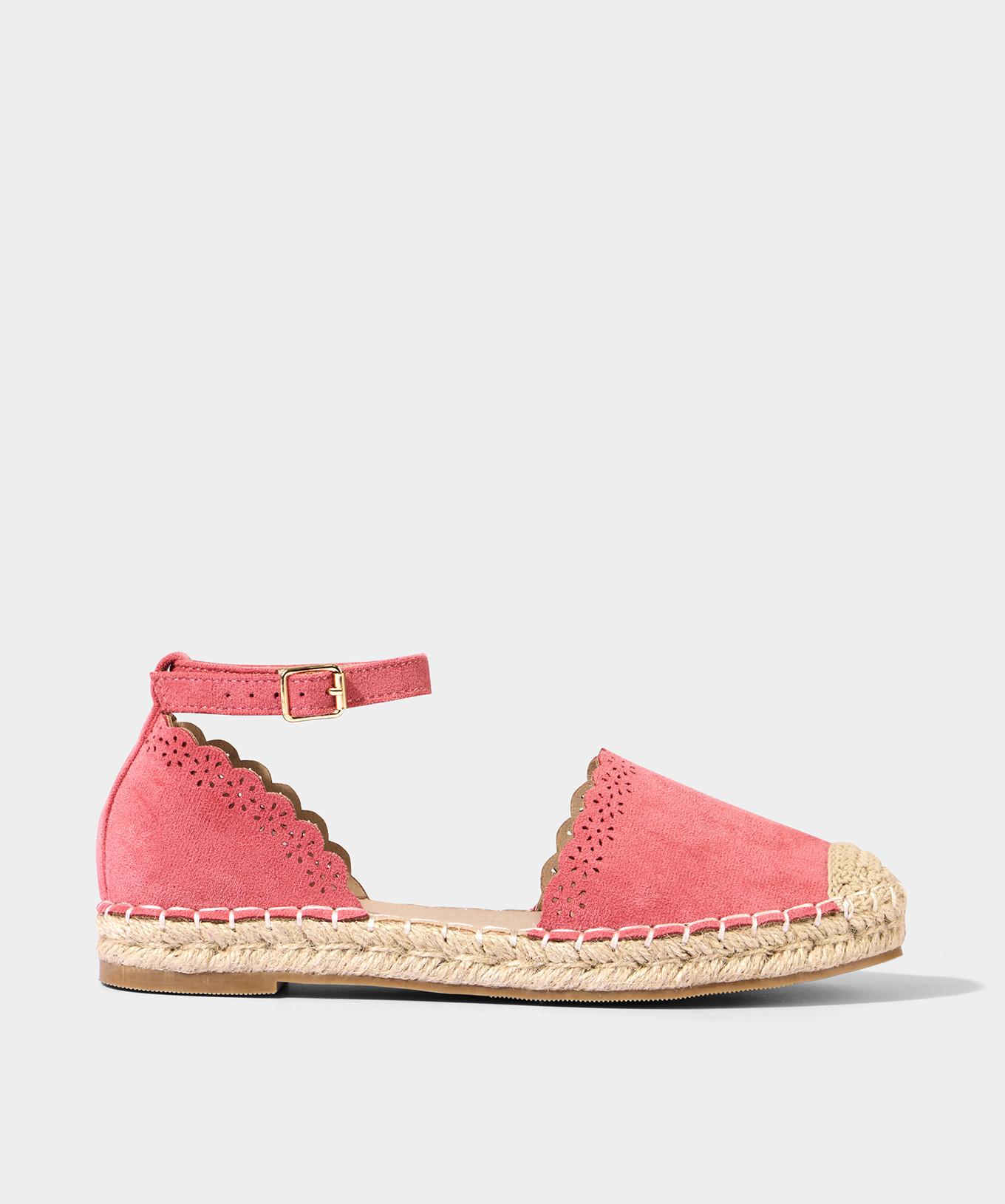 Joe Browns  Espadrille-Sandalen aus Microsuede mit Wellenkanten 