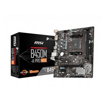 B450M-A PRO MAX scheda madre AMD B450 Socket AM4 micro ATX