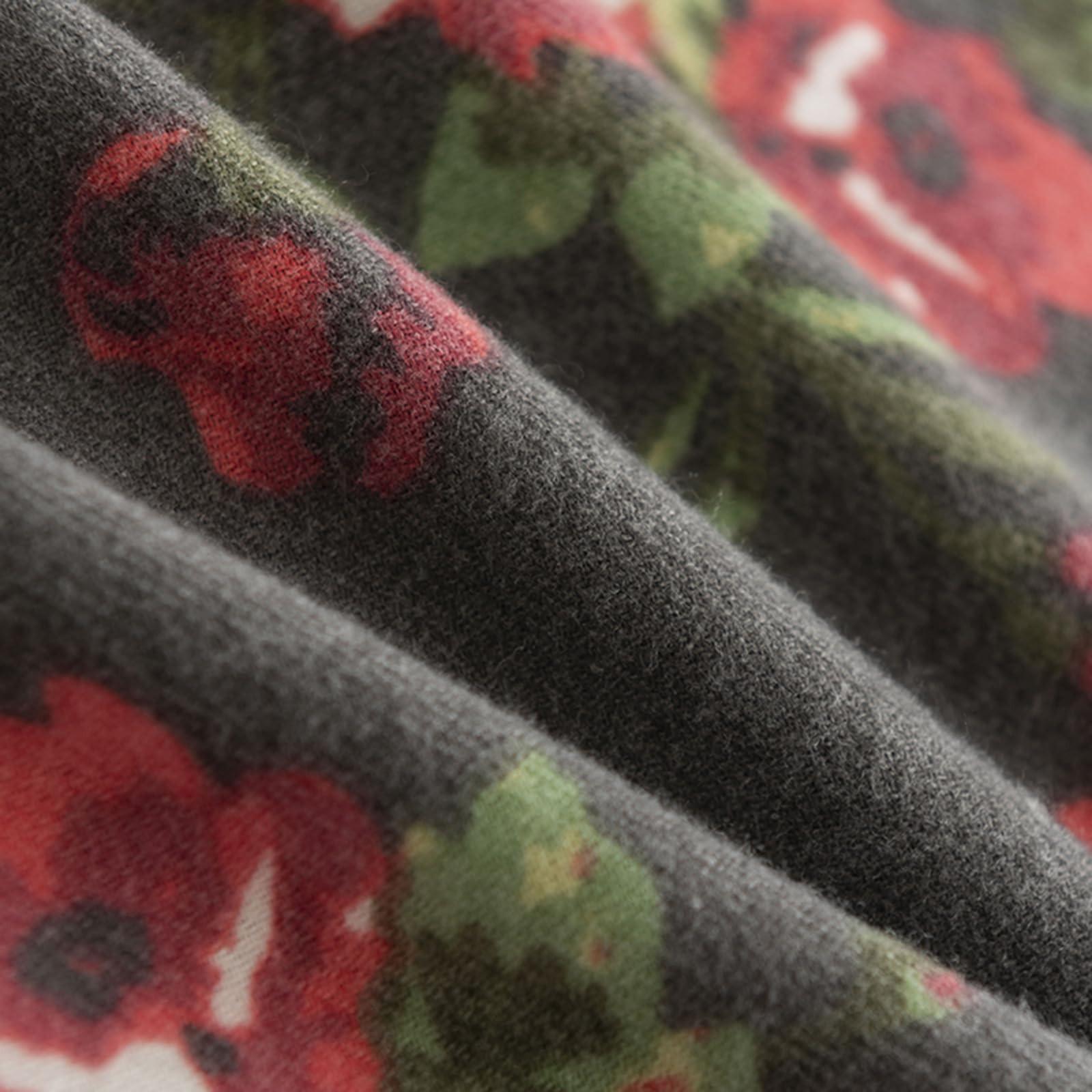 Only-bags.store Sciarpa Lunga Morbida Calda Stampa Floreale  