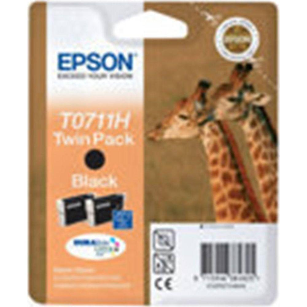 EPSON  Tintenpatronen 2er-Pack T0711H 