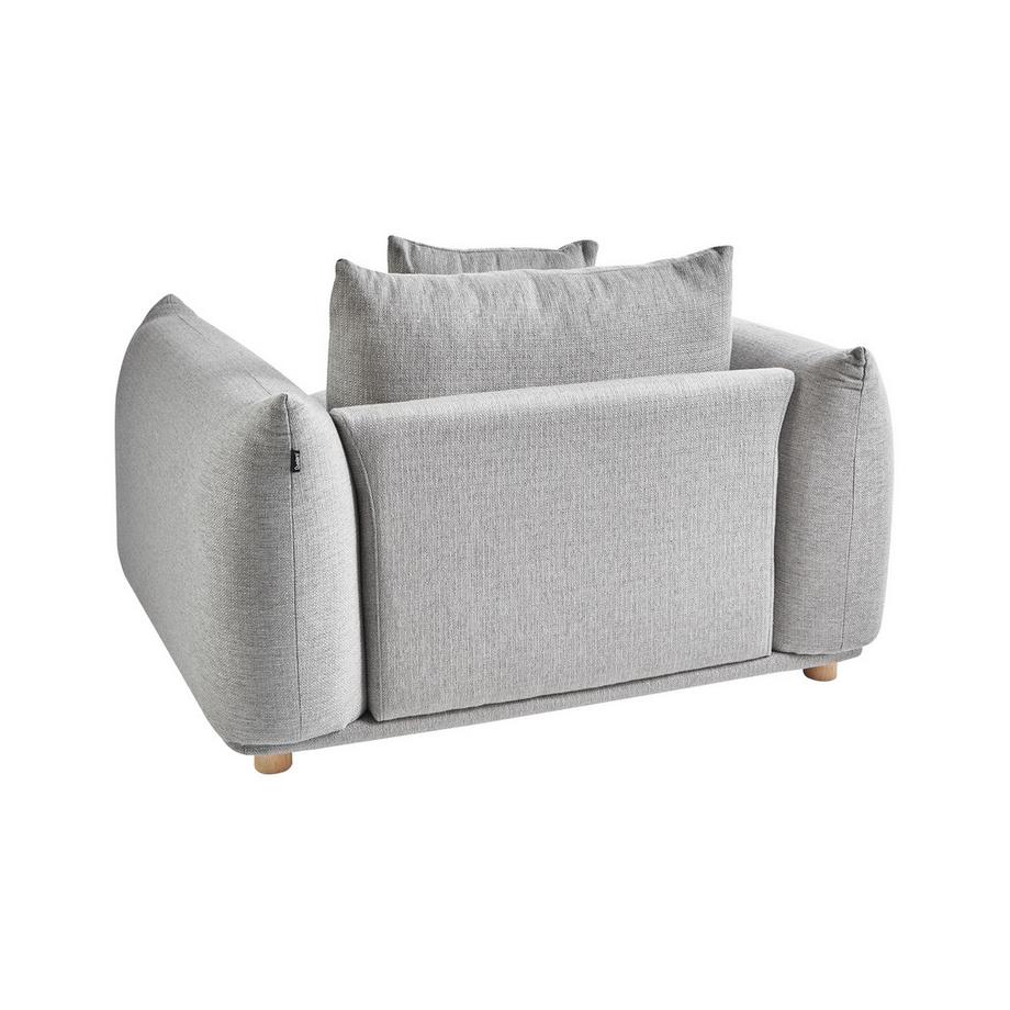 Beliani Sessel aus Stoff Glamourös LUVOS  