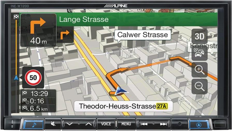ALPINE  INE-W720D incl. DAB-Antenne 