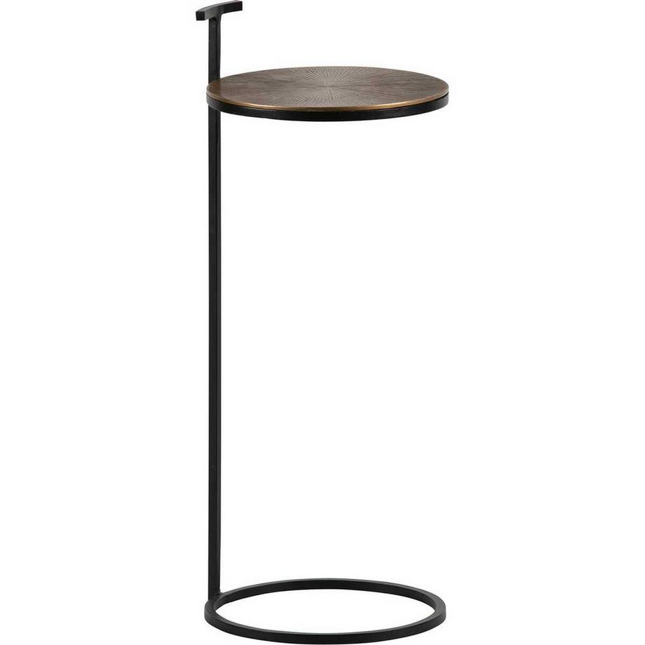 Table d'appoint Position métal antique brass