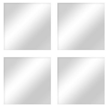 4x miroirs autocollants