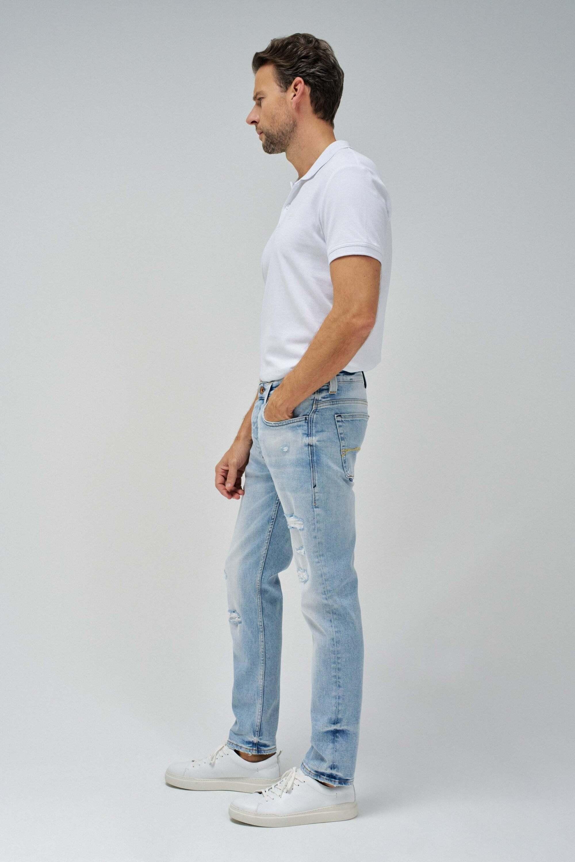 Salsa Slim Destroyed Jeans  
