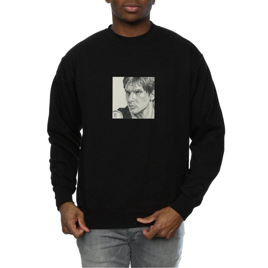 STAR WARS Star Wars Han Solo Felpa Stampata  