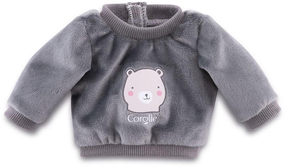 Corolle  Mon Premier Poupon 30cm Pullover / Bär / für alle 30cm Babypuppen / Für Kinder ab 18 Monaten geeignet 