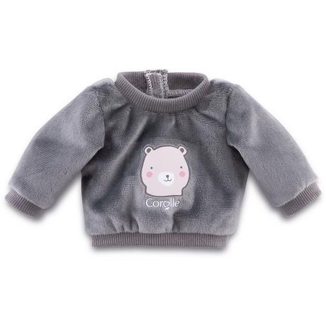 Corolle  Mon Premier Poupon 30cm Pullover / Bär / für alle 30cm Babypuppen / Für Kinder ab 18 Monaten geeignet 