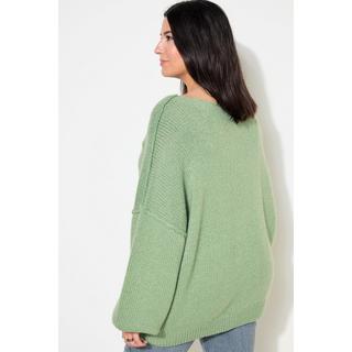 Studio Untold  Pull oversized, col V, manches longues et amples 