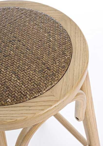 mutoni Tabouret de bar Circle naturel  