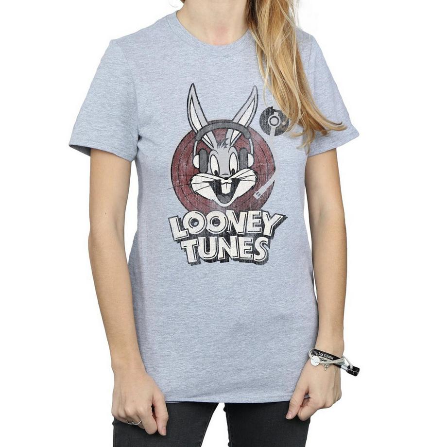 LOONEY TUNES Bugs Bunny DJ Logo T-Shirt  