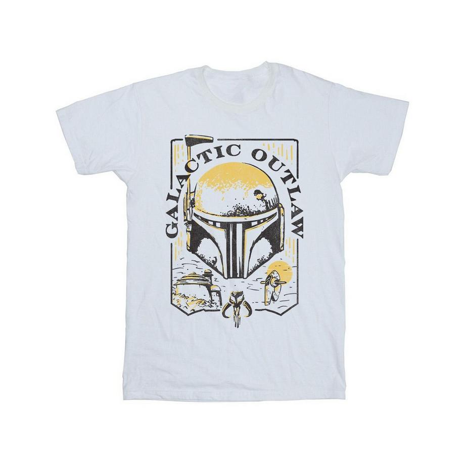 Galactic Outlaw Maglietta Effetto Invecchiato