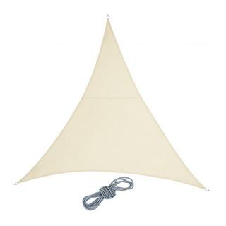 B2X Voile d'ombrage polyester triangulaire beige  