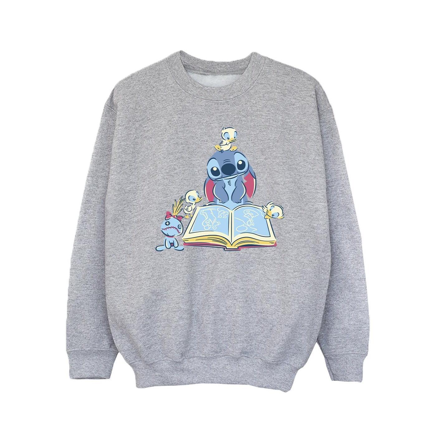 Disney  Reading Reading A Book Sweatshirt 