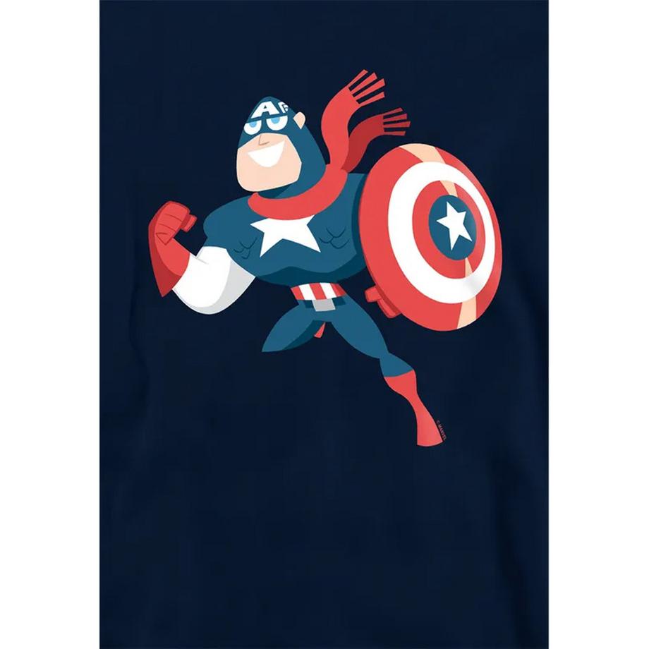 CAPTAIN AMERICA  Holiday Outfit Felpa Con Cappuccio Da Indossare 