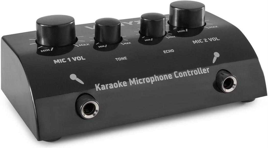 Vonyx  AV430B Karaoke Mikrofon-Controller, schwarz 
