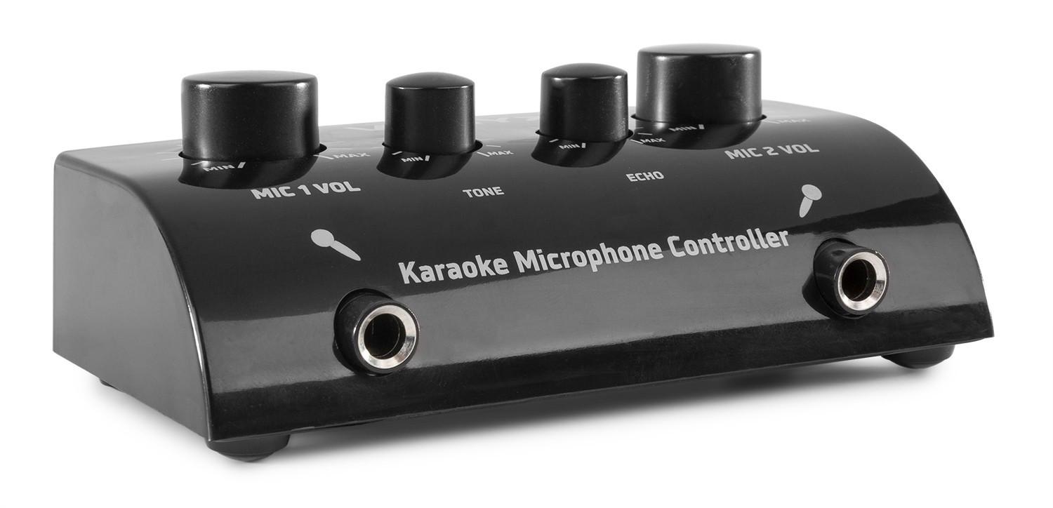 Vonyx  AV430B Karaoke Mikrofon-Controller, schwarz 