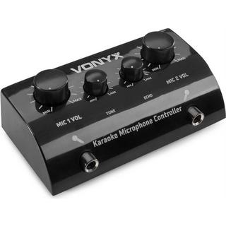 Vonyx  AV430B Karaoke Mikrofon-Controller, schwarz 