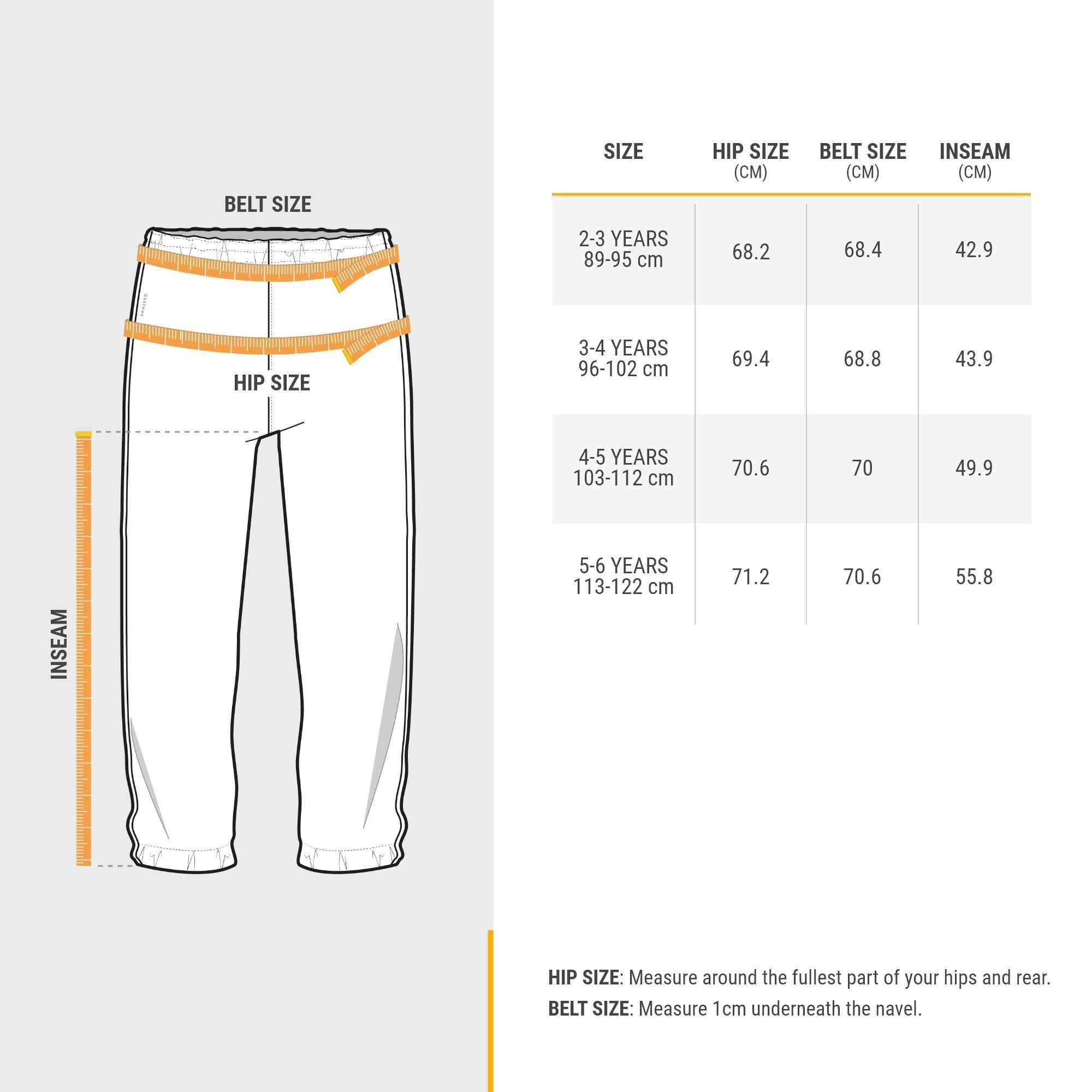 QUECHUA  Surpantalon - MH100 KID 