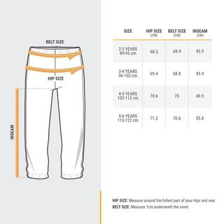 QUECHUA  Surpantalon - MH100 KID 
