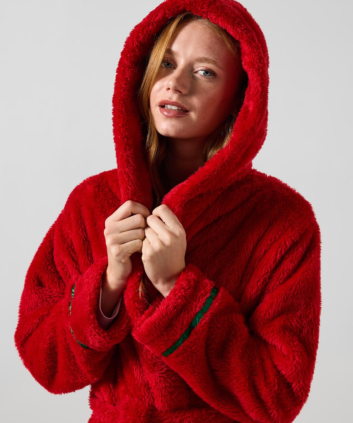 Joe Browns Festlicher weicher Fleece Morgenmantel  