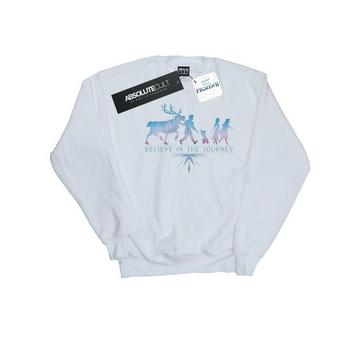 Frozen 2 Believe In The Journey Silhouette Sweatshirt