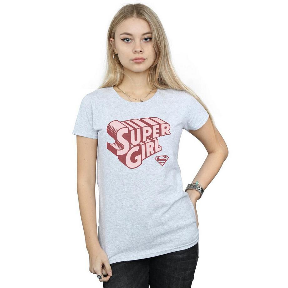DC COMICS Supergirl Logo T-Shirt  