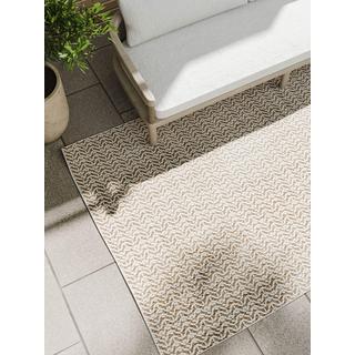 Benuta Tapis d'extérieur & intérieur Kaleo Crème/Beige  