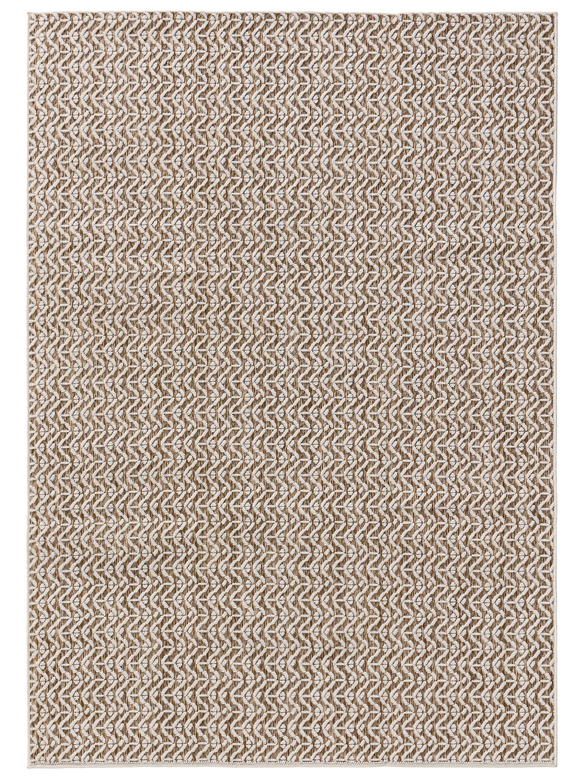 Benuta Tapis d'extérieur & intérieur Kaleo Crème/Beige  