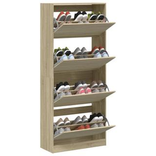 VidaXL Armoire à chaussures bois d'ingénierie  