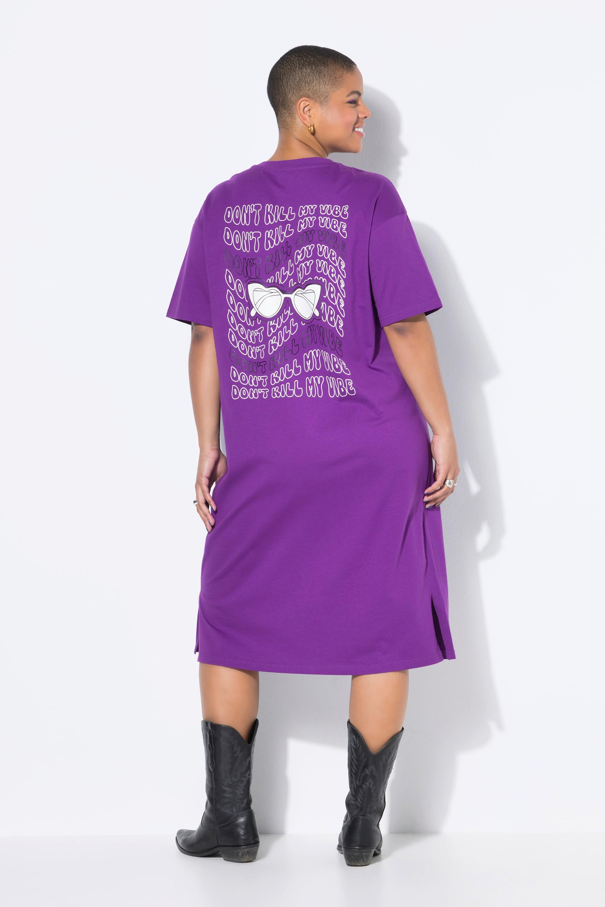 Studio Untold Oversized T-Shirt Midikleid mit grossem Rückenprint  