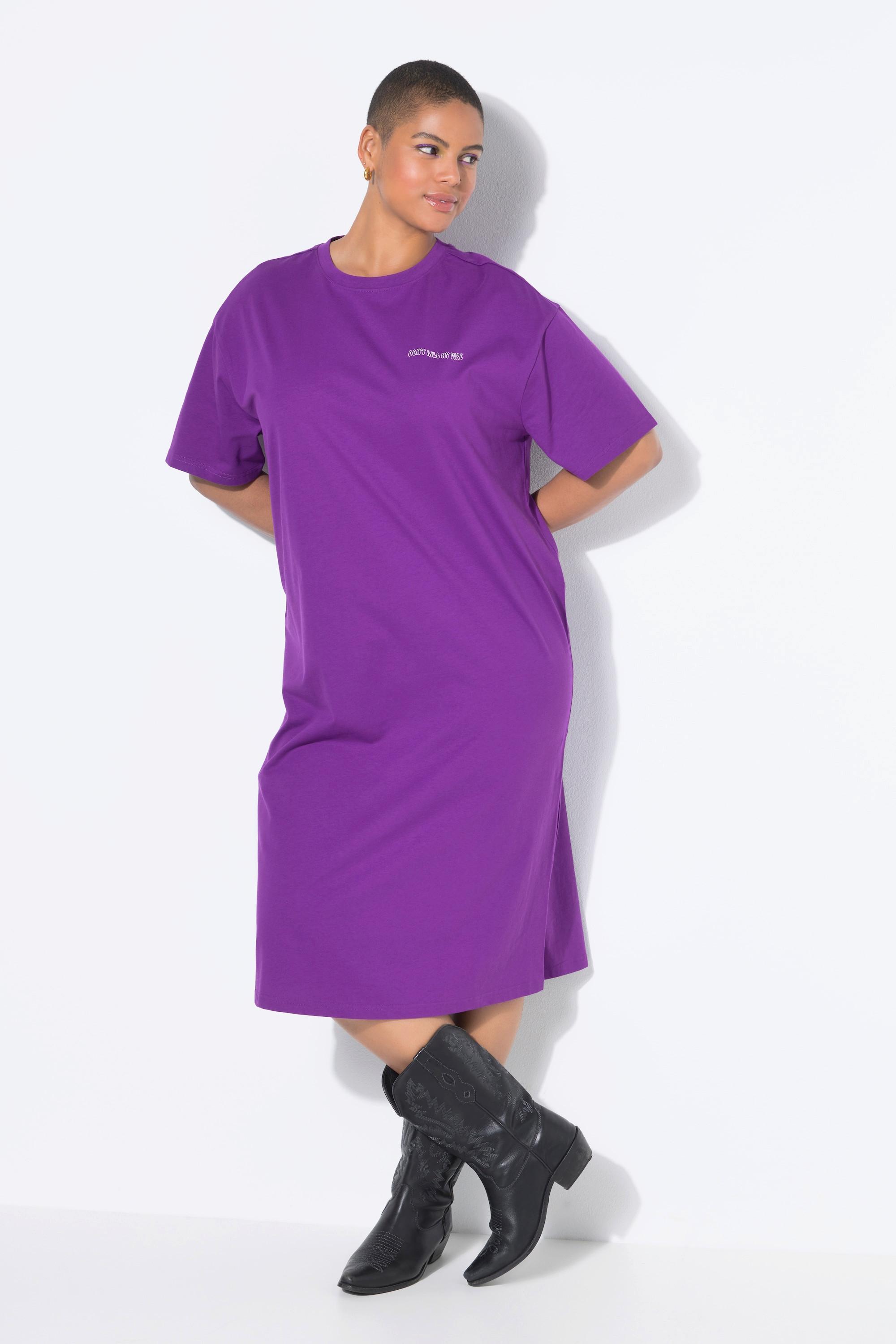 Studio Untold Oversized T-Shirt Midikleid mit grossem Rückenprint  