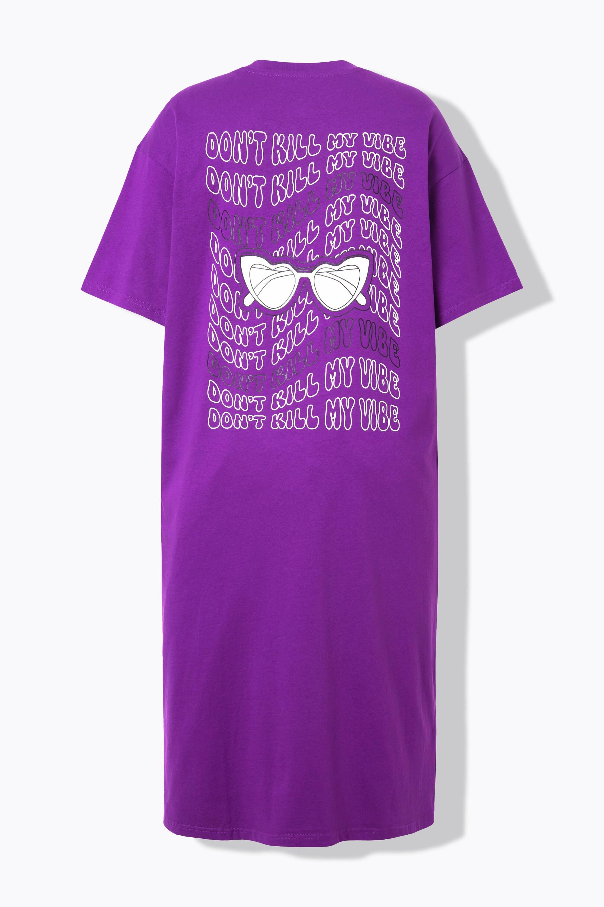 Studio Untold Oversized T-Shirt Midikleid mit grossem Rückenprint  