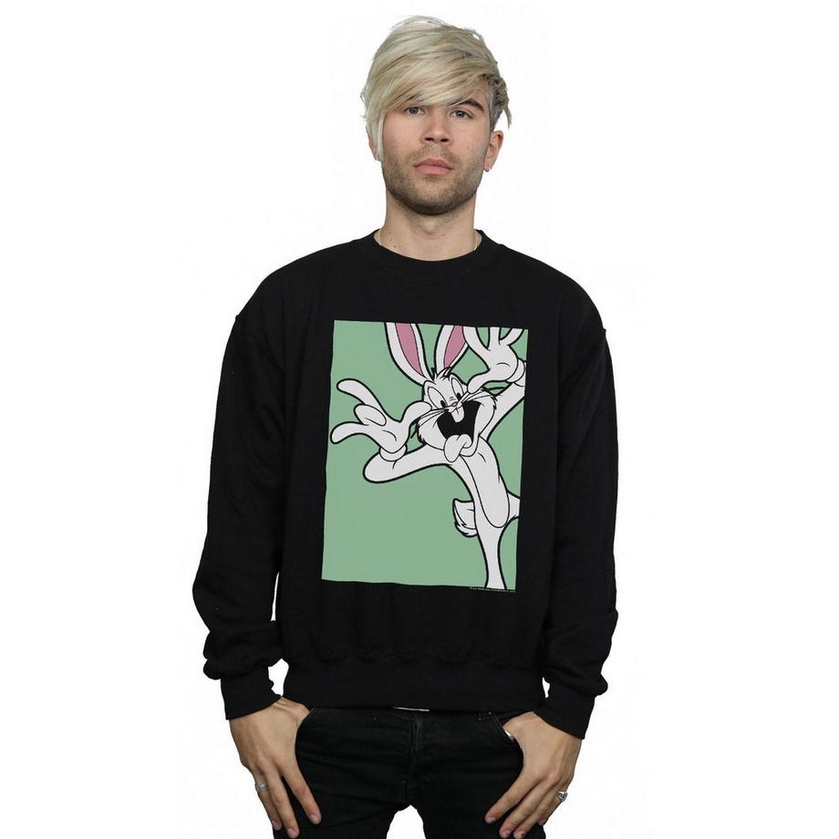 LOONEY TUNES Bugs Bunny Sweatshirt Col Rond  