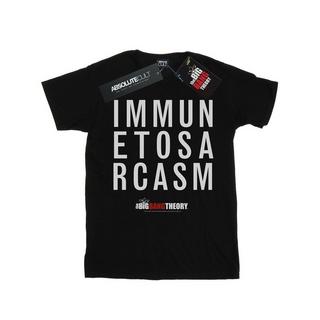 The Big Bang Theory Immune To Sarcasm T-Shirt Imprimé  