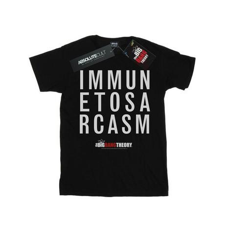 The Big Bang Theory Immune To Sarcasm T-Shirt Imprimé  