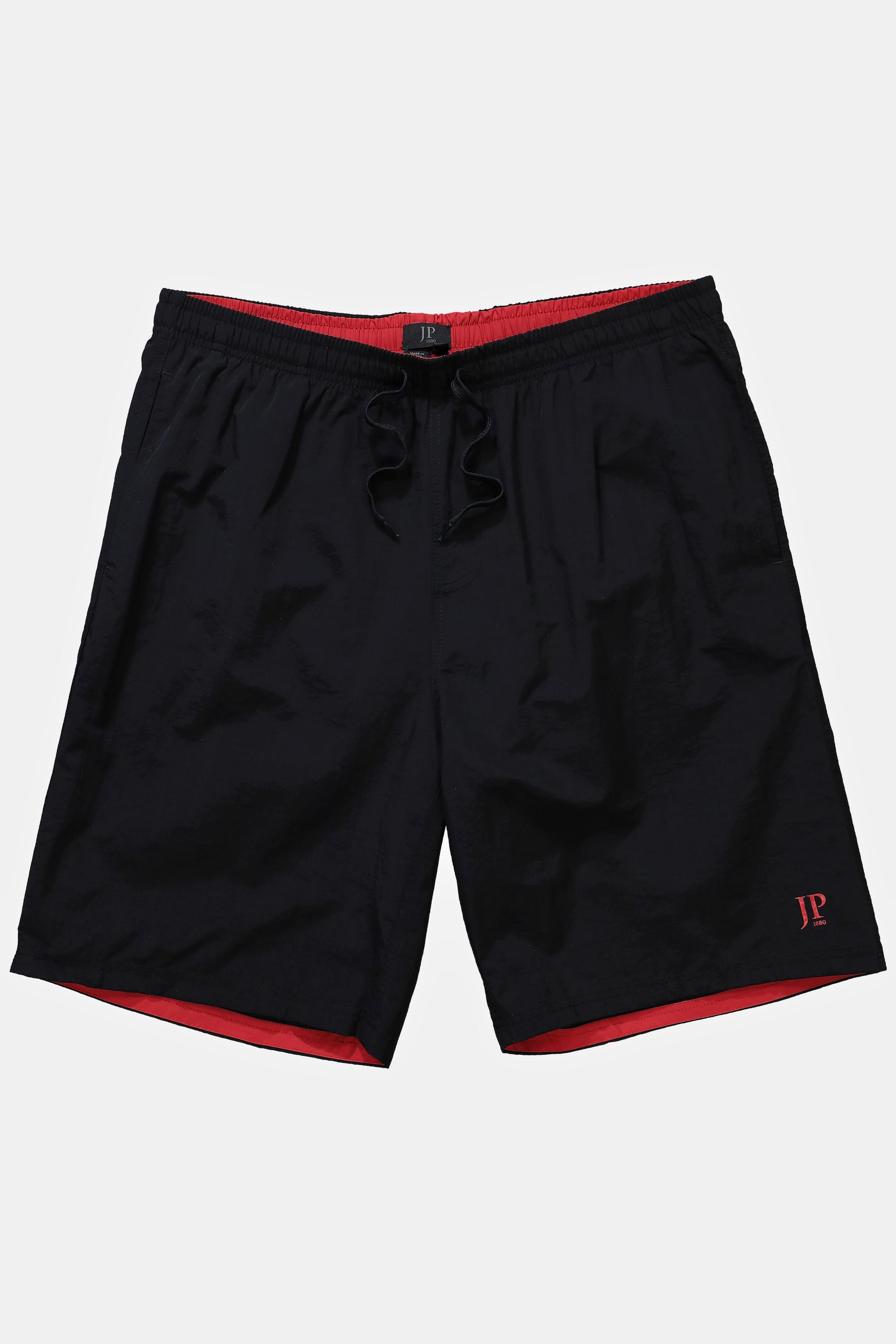 JP1880  Shorts da mare con cintura elastica, disponibili fino alla tg. 8XL 