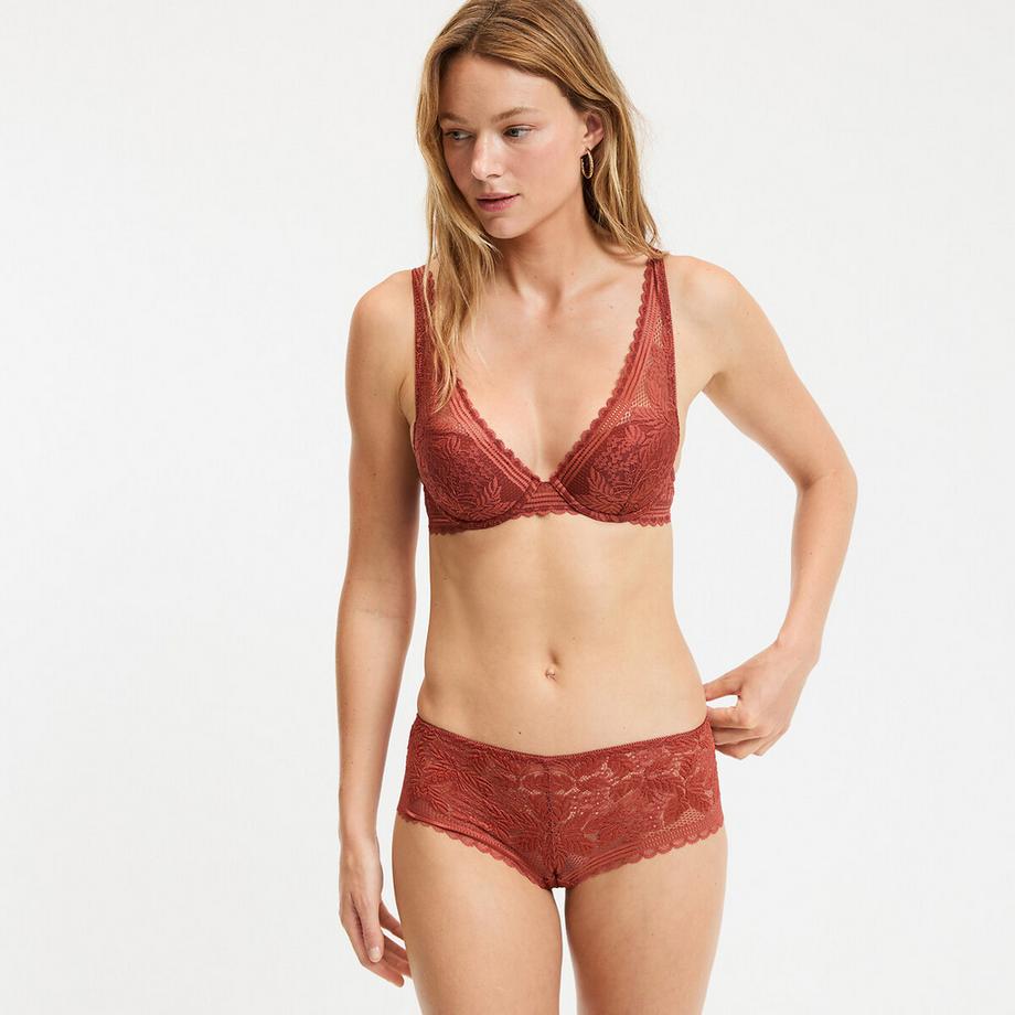 La Redoute Collections Shorty Signature en dentelle  