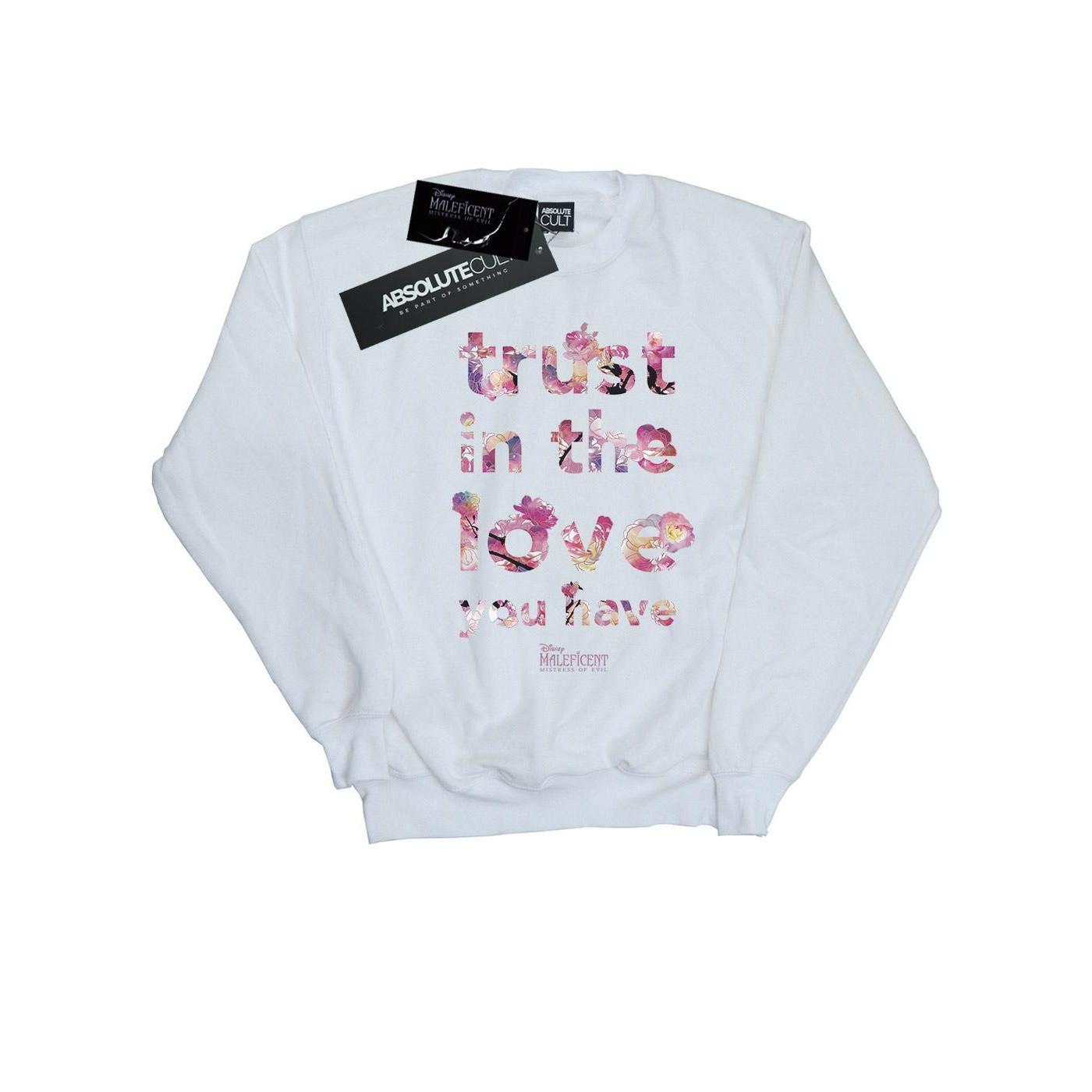 Disney  Mistress Of Evil Trust In The Love Sweatshirt 