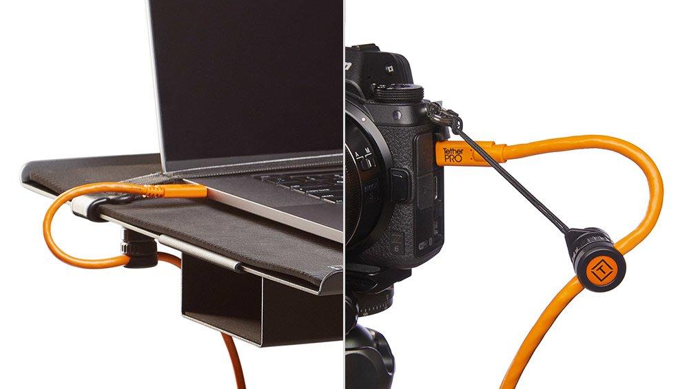 Tether Tools  TetherGuard Tethering Support Kit Support de câbles Noir, Orange 2 pièce(s) 