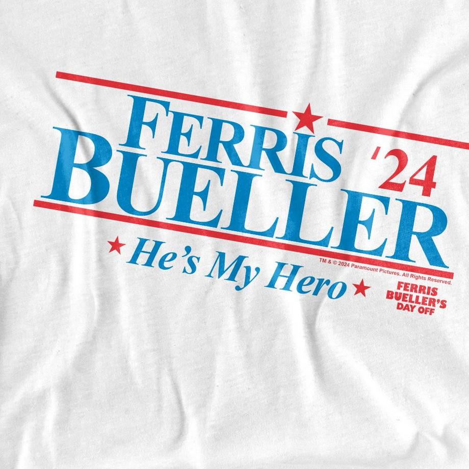 Ferris Bueller´s Day Off  Ferris Bueller's Day Off 2024 President Maglietta 