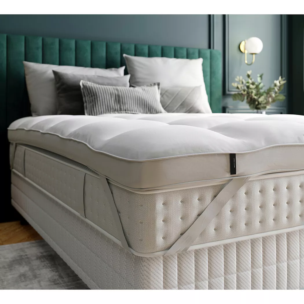 La Redoute Intérieurs - Premium-Matratzentopper in Hotel-Qualität, 140X190CM, Weiss