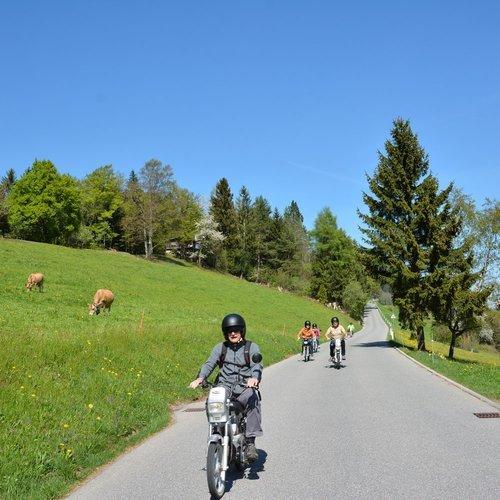 Geschenkidee  Töffli Fahrspass in Bern und im Appenzellerland (für 1 Person) 